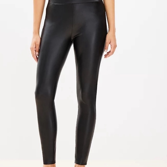 Loft Brand Faux Leather Leggings- Brand new with Tag - Picture 2 of 7